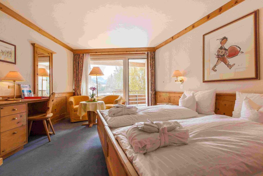 Quadratscha Alpenhotel Samedan Exterior photo